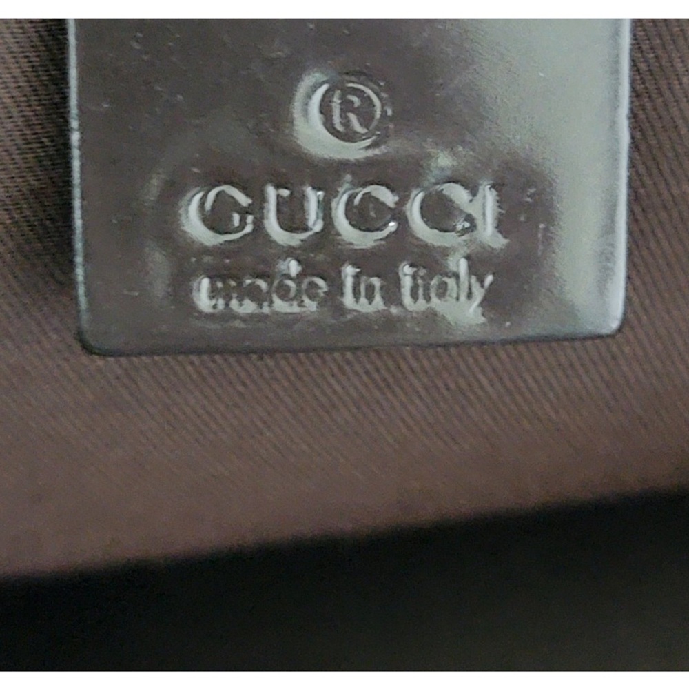 Gucci GG Supreme Coated Canvas/Leather Tote - Picture 9 of 13